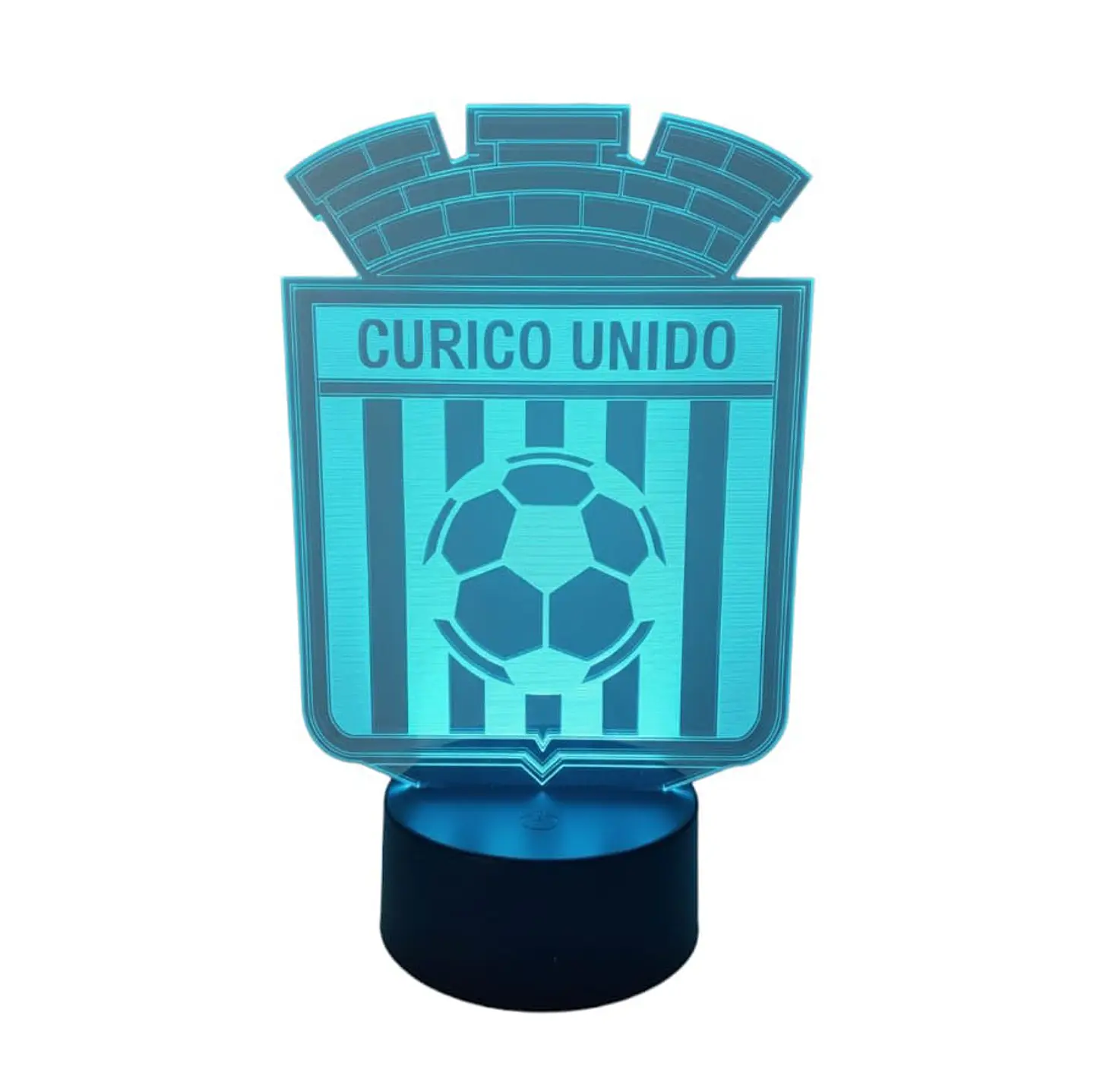 Lampara 3D Curicó Unido de 7 colores 2
