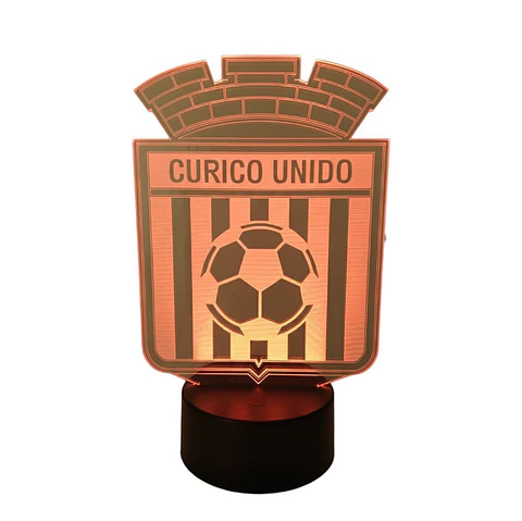 Lampara 3D Curicó Unido de 7 colores
