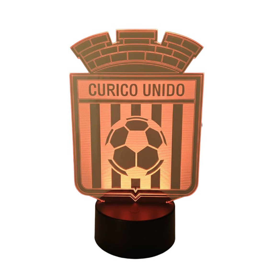 Lampara 3D Curicó Unido de 7 colores 1