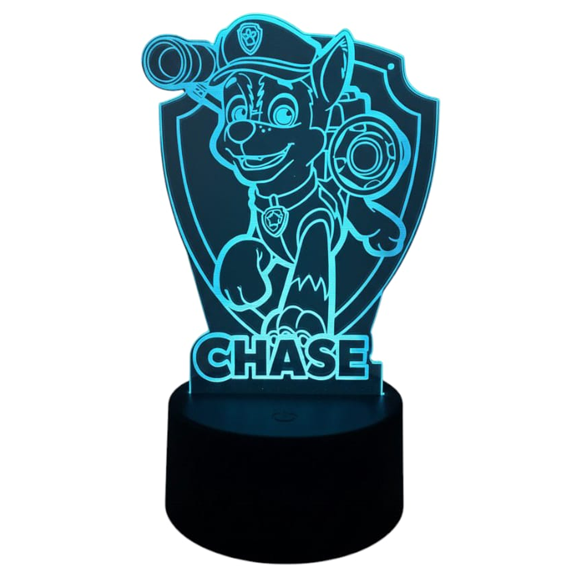 Lampara 3D Chase 7 colores 2