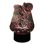 Lampara 3D Mario Tortuga 7 colores