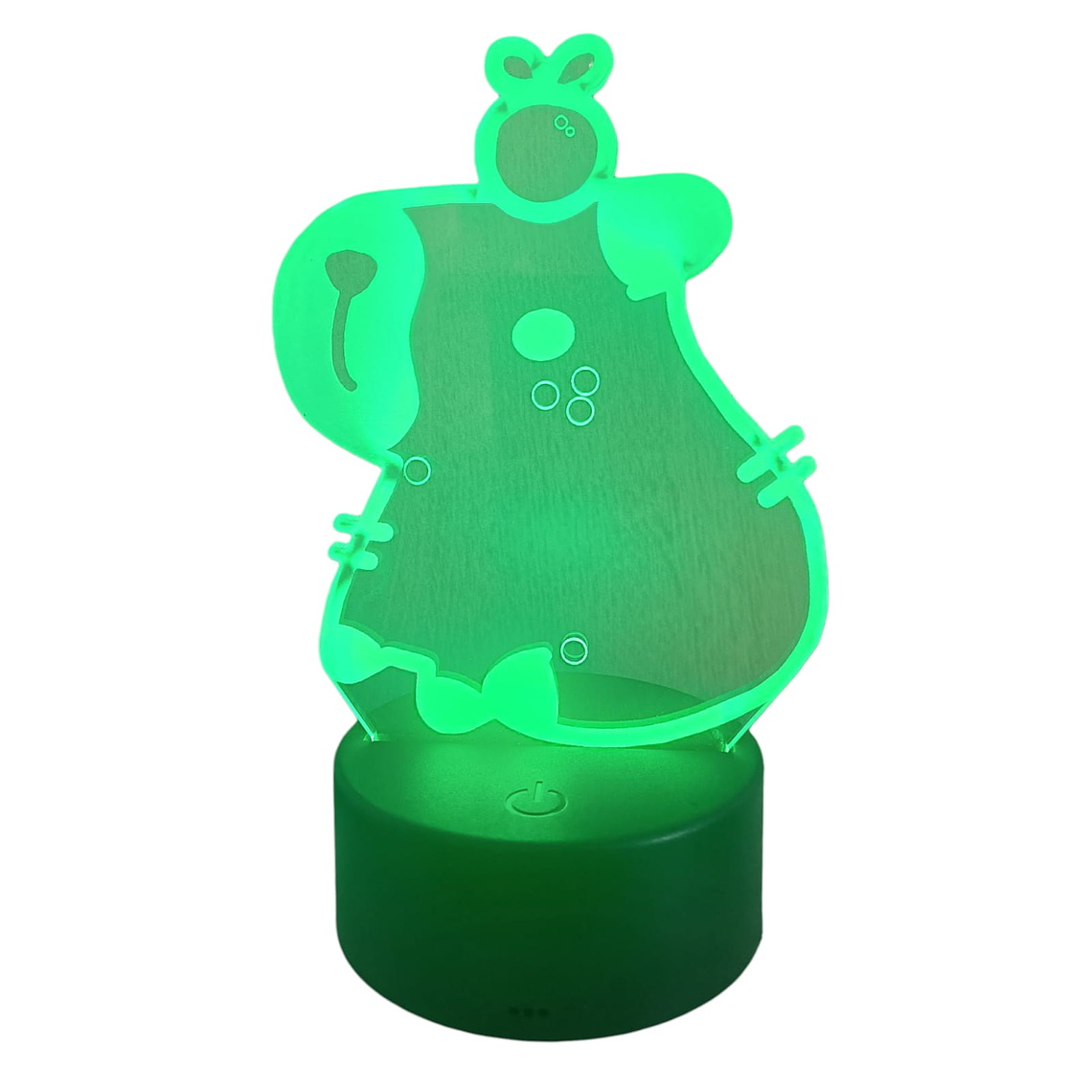 Lampara 3D Capibara 7 colores 2