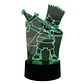 Lampara 3D Bart Cato de 7 colores - Miniatura 3