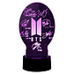 Lampara 3D BTS Firmas 7 Colores - Miniatura 1