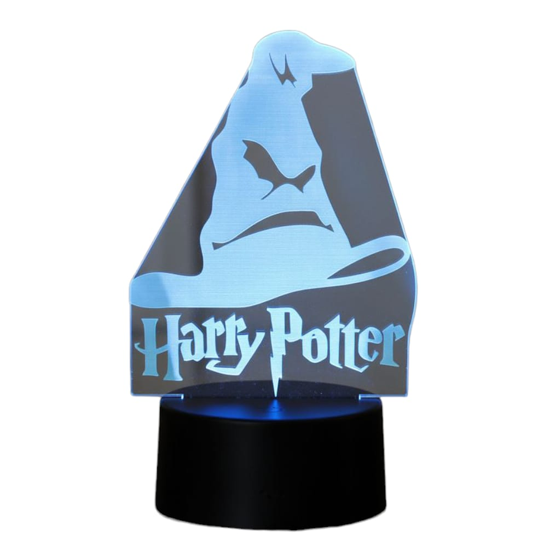 Lampara 3D Sombrero Harry Potter 7 colores 1
