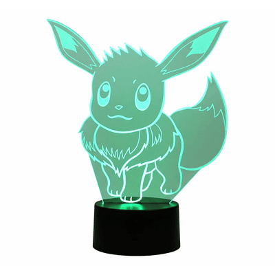Lampara 3D Evee 7 colores