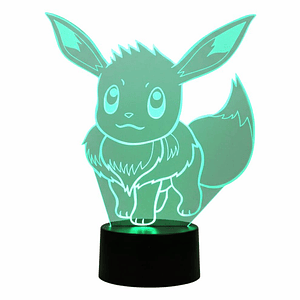 Lampara 3D Evee 7 colores