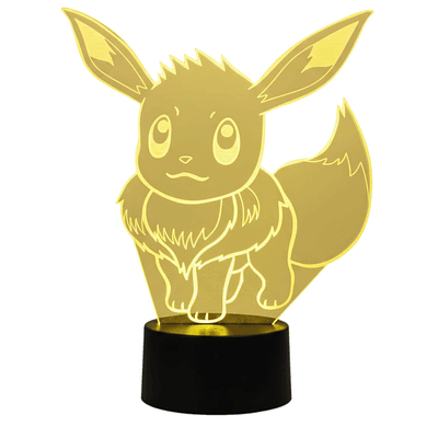 Lampara 3D Evee 7 colores