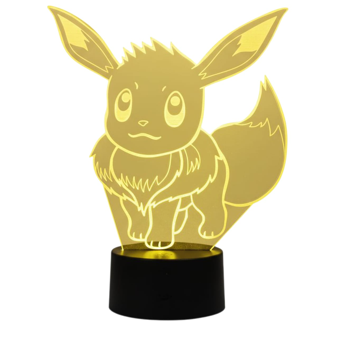 Lampara 3D Evee 7 colores 2