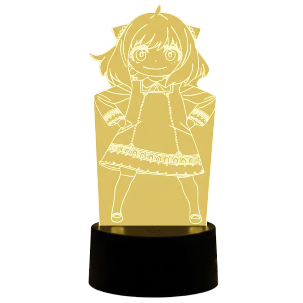 Lampara 3D Anya 7 colores