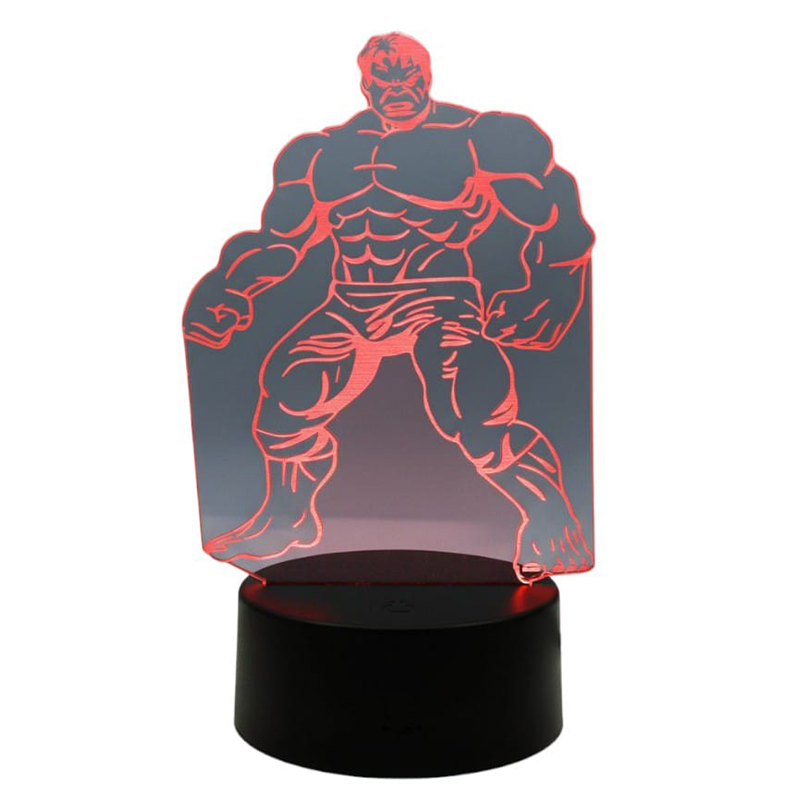 Lampara 3D Hulk 7 colores 3