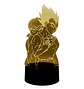Lampara 3D Vegeta y Bulma 7 colores - Miniatura 3
