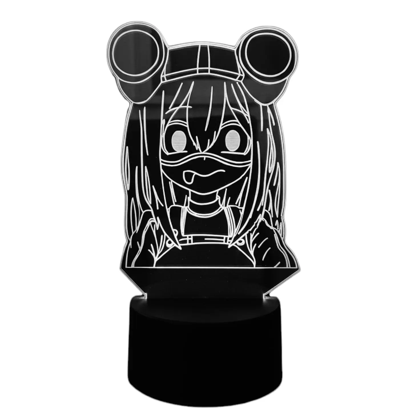 Lampara 3D Tsuyu Usui (My Hero Academy) 7 colores 2
