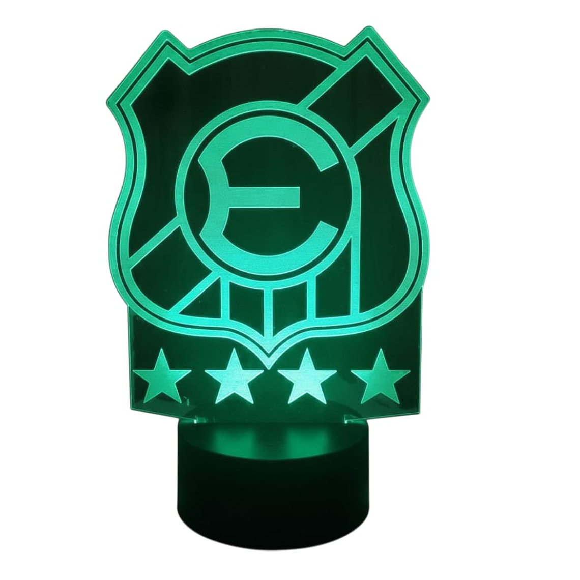 Lampara 3D Everton de Viña del Mar de 7 colores 1