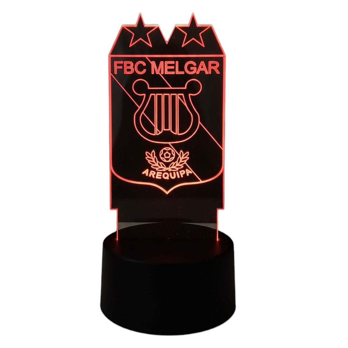Lampara 3D FBC Melgar de 7 colores 3