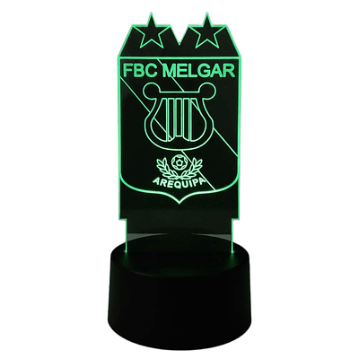 Lampara 3D FBC Melgar de 7 colores