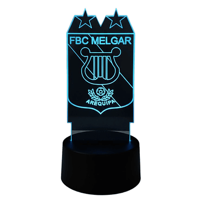 Lampara 3D FBC Melgar de 7 colores