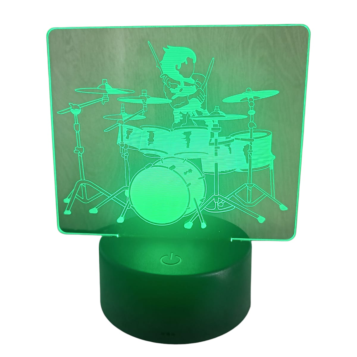 Lampara 3D Hombre Batería de 7 colores 3