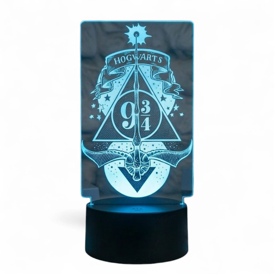 Lampara 3D Harry Potter 7 colores 4
