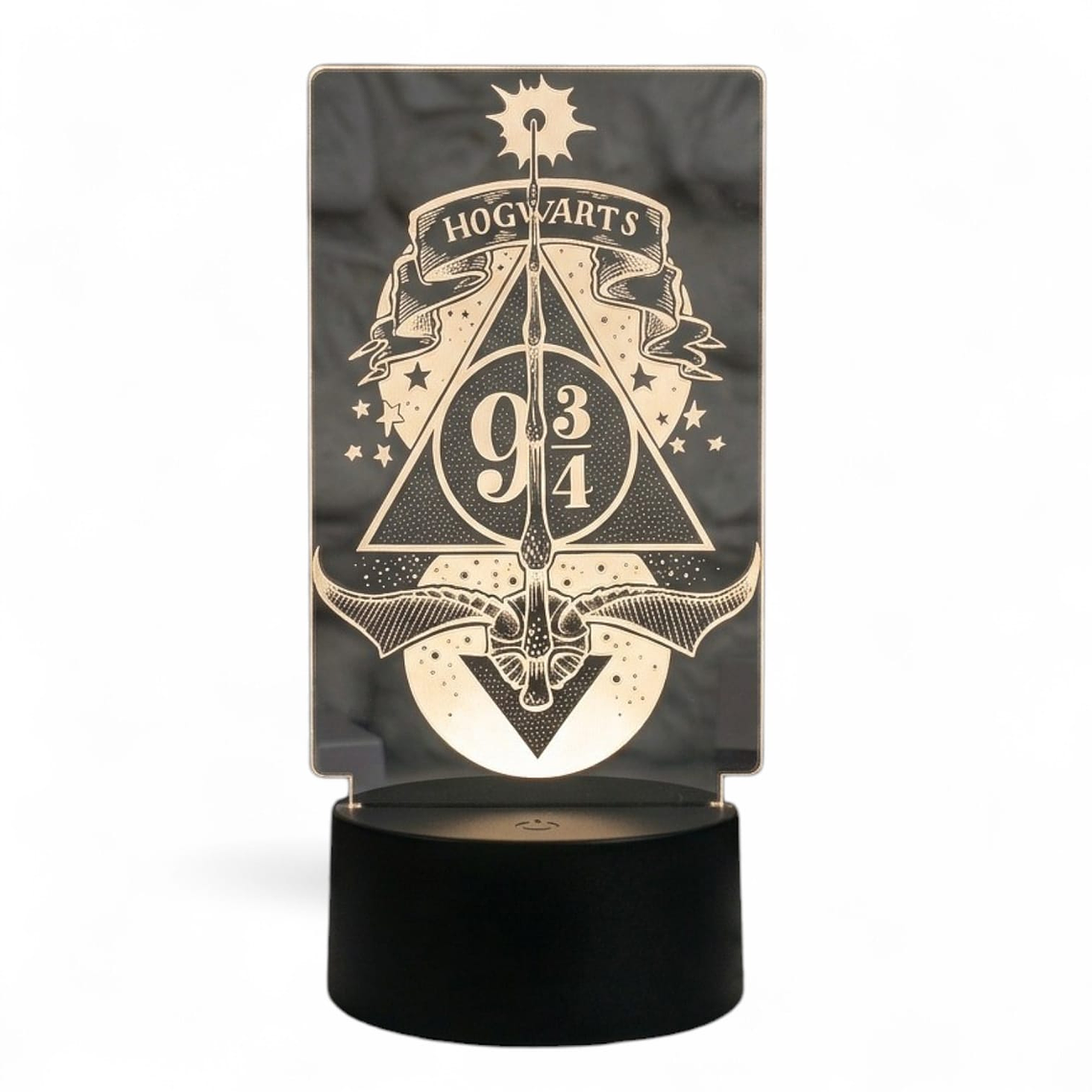 Lampara 3D Harry Potter 7 colores 1
