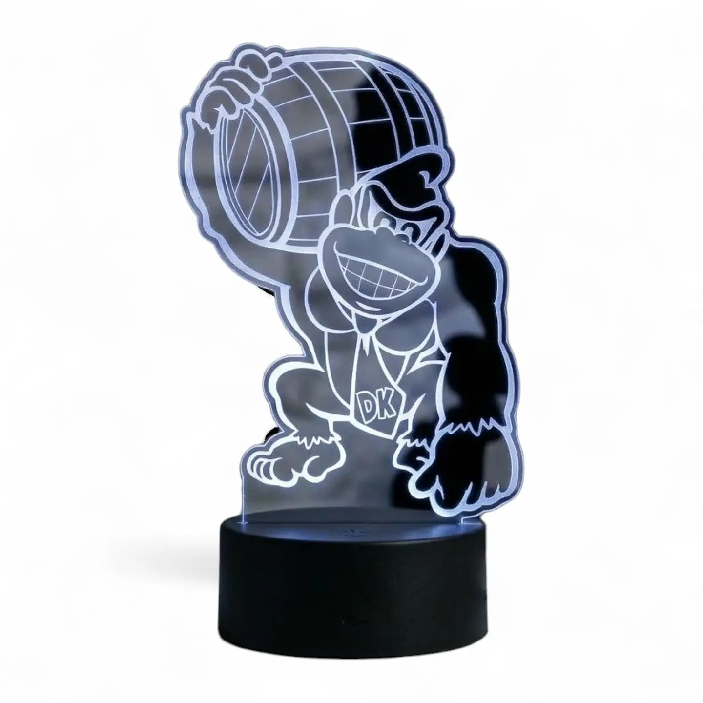 Lampara 3D Donkey Kong de 7 colores 4