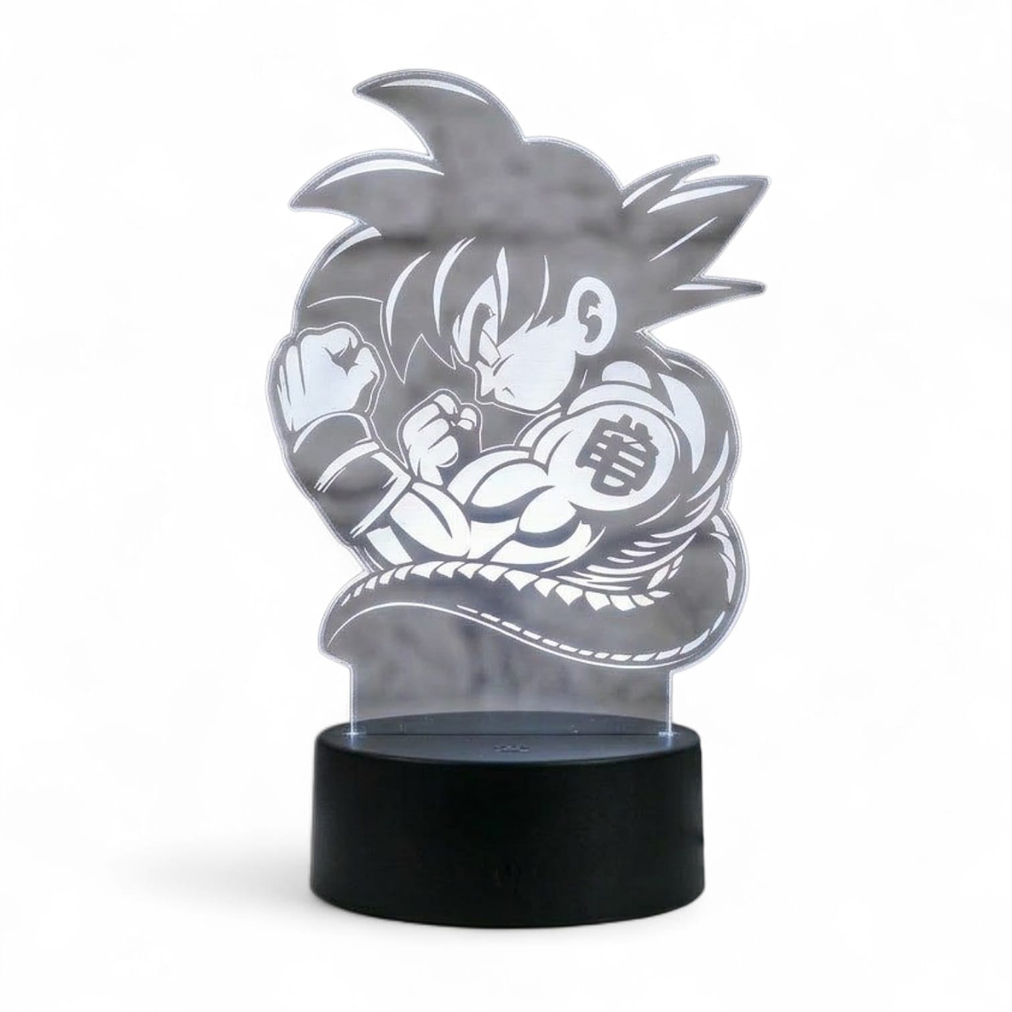 Lampara 3D Goku de 7 colores 3