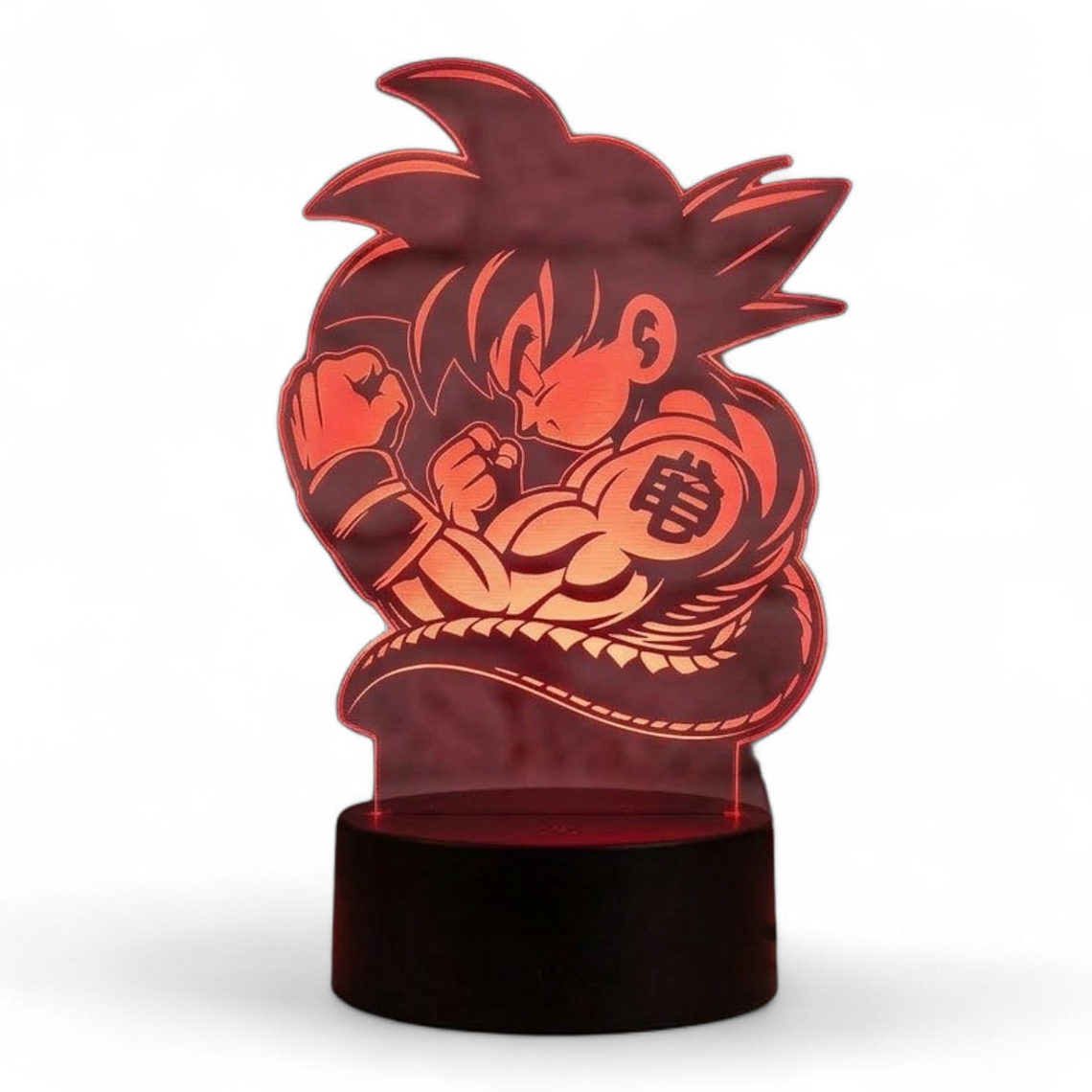Lampara 3D Goku de 7 colores 1