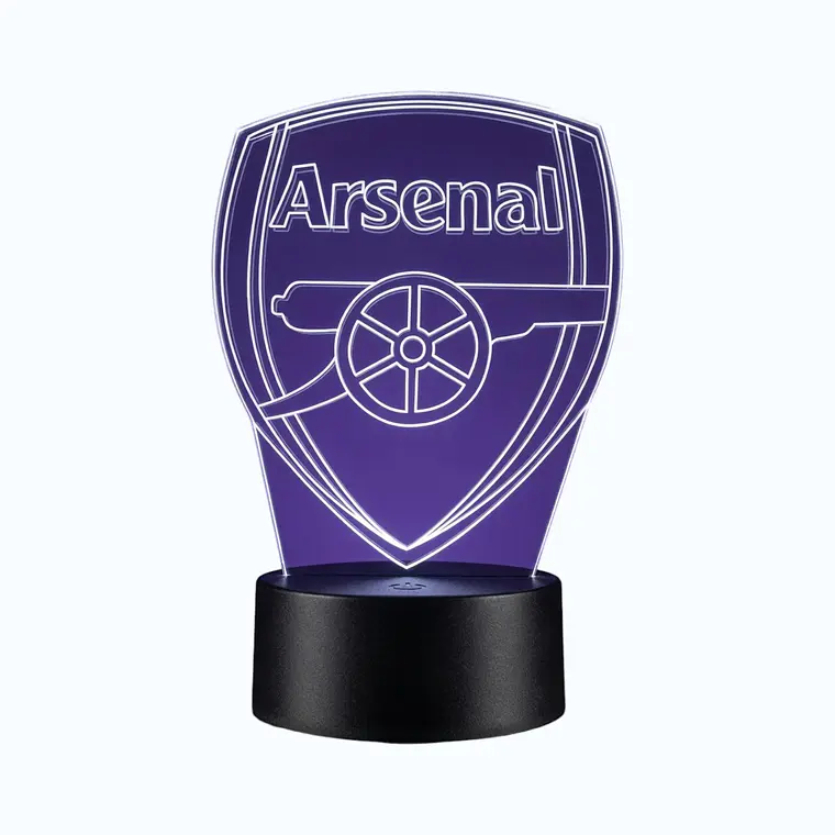 Lampara 3D Arsenal de 7 colores 2