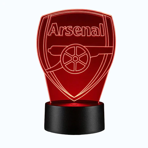 Lampara 3D Arsenal de 7 colores
