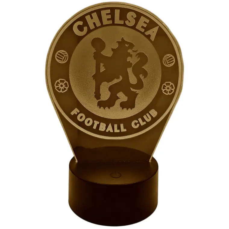 Lampara 3D Chelsea de 7 colores 3