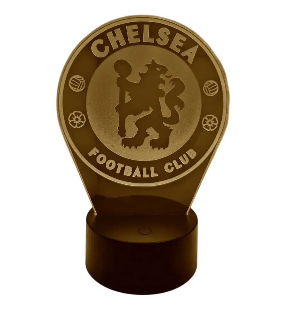 Lampara 3D Chelsea de 7 colores 2