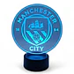 Lampara 3D Manchester City de 7 colores - Miniatura 1