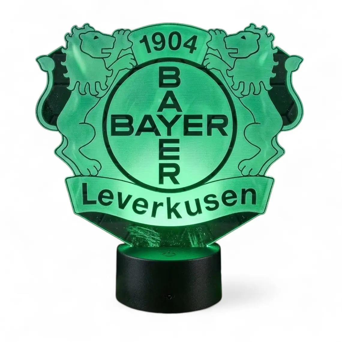 Lampara 3D Bayer Leverkusen de 7 colores 1