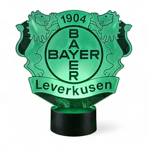 Lampara 3D Bayer Leverkusen de 7 colores