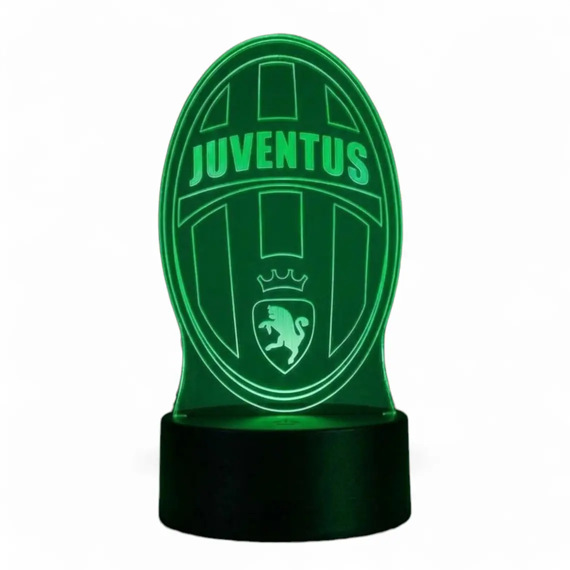 Lampara 3D Juventus de 7 colores 2