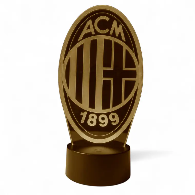 Lampara 3D Milán de 7 colores 4