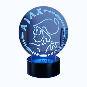Lampara 3D Ajax - Paises Bajos de 7 colores