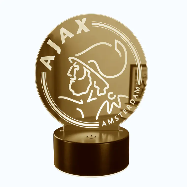 Lampara 3D Ajax - Paises Bajos de 7 colores 3