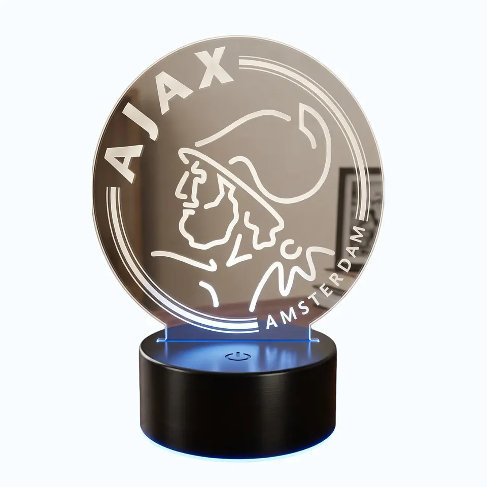 Lampara 3D Ajax - Paises Bajos de 7 colores 2