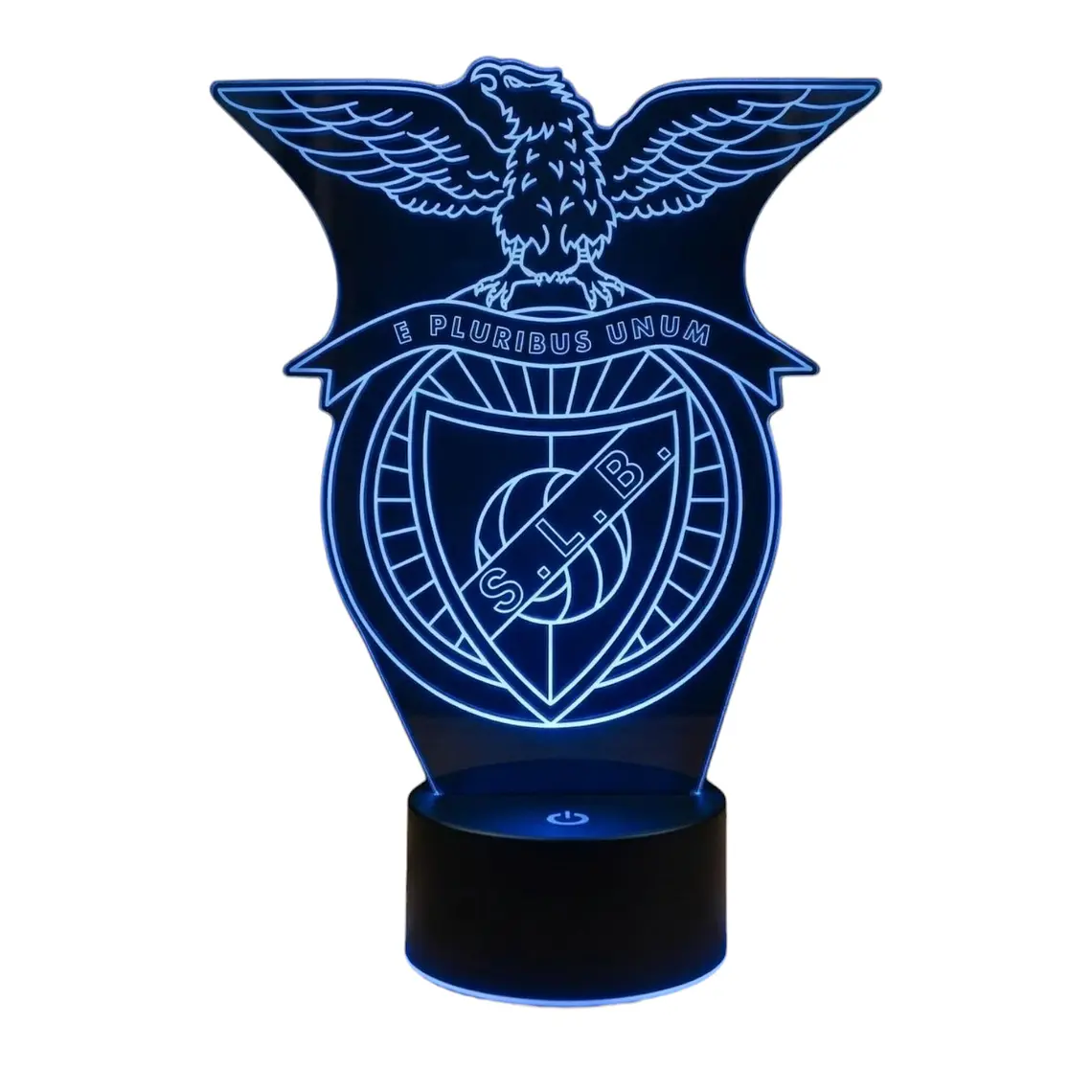 Lampara 3D Benfica - Portugal de 7 colores 3