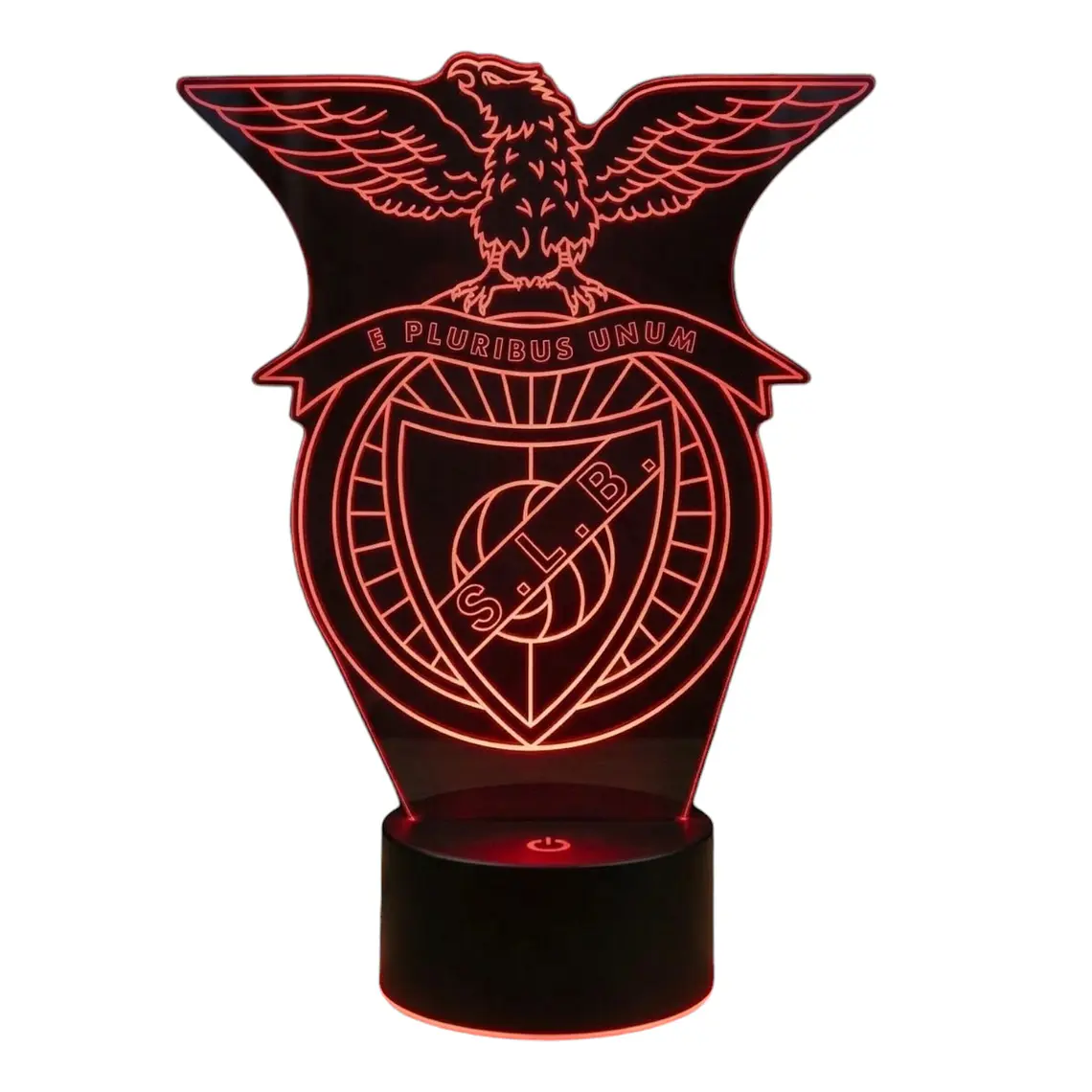 Lampara 3D Benfica - Portugal de 7 colores 1