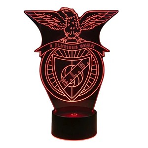 Lampara 3D Benfica - Portugal de 7 colores