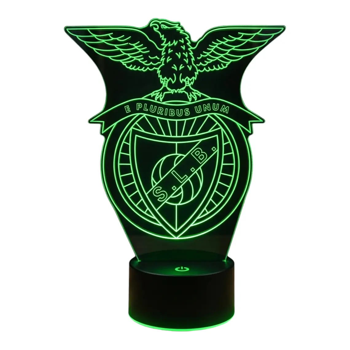 Lampara 3D Benfica - Portugal de 7 colores 2