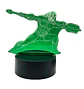 Lampara 3D Aquaman 7 colores - Miniatura 2