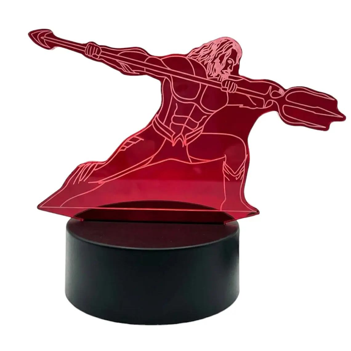Lampara 3D Aquaman 7 colores 1