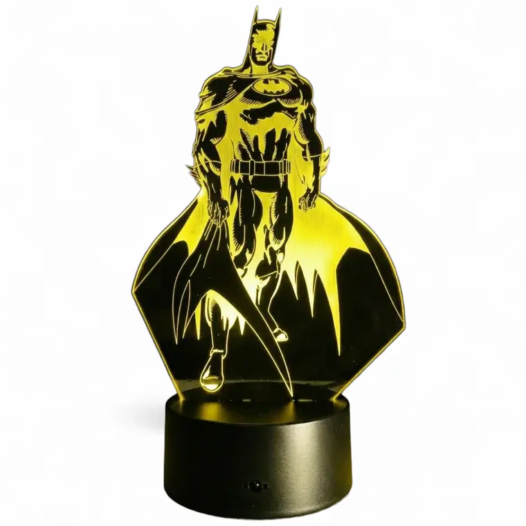 Lampara 3D Batman 7 colores 2
