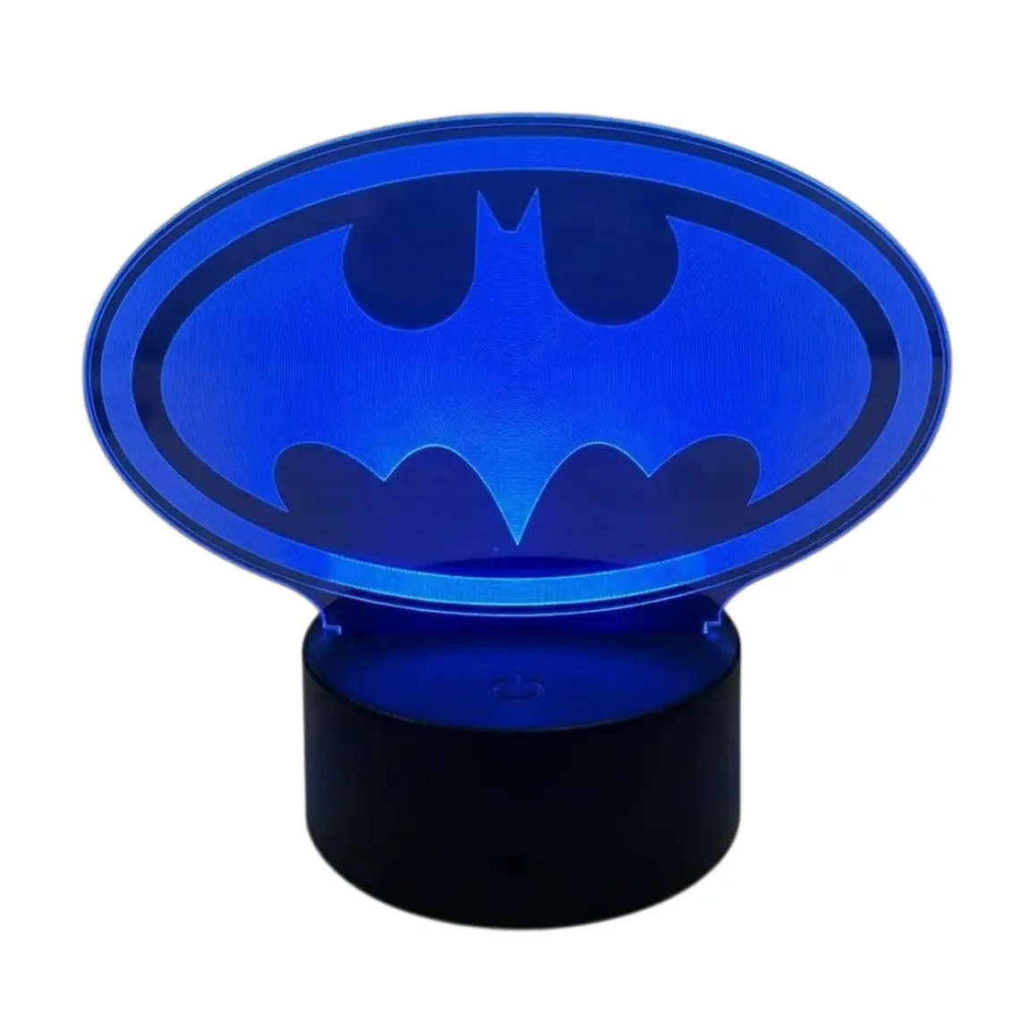 Lampara 3D Batman logo 7 colores 3