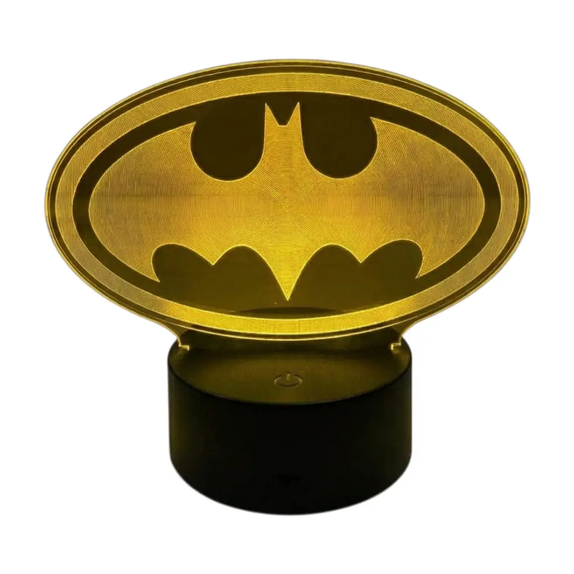 Lampara 3D Batman logo 7 colores 2