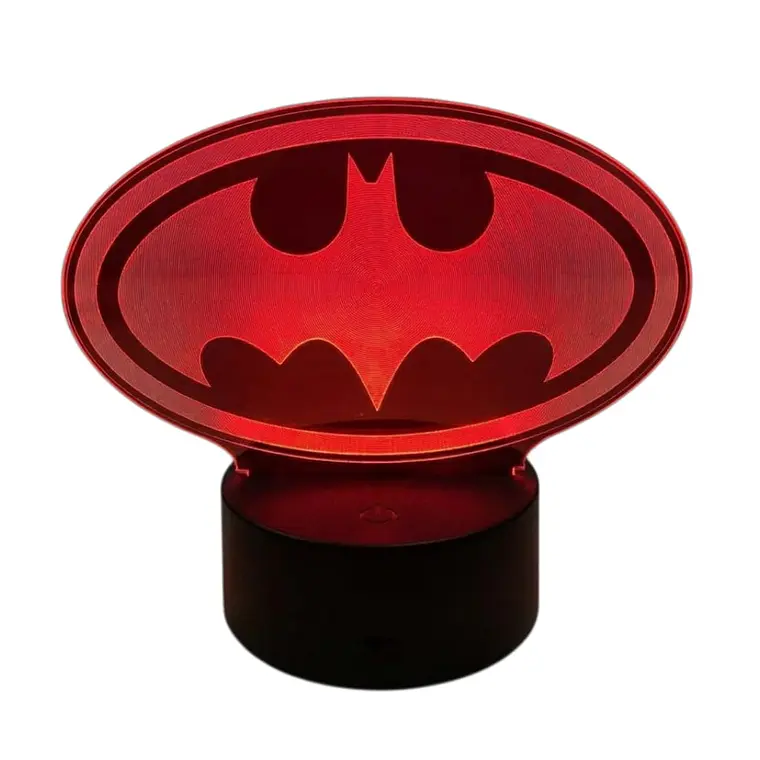 Lampara 3D Batman logo 7 colores 1