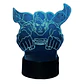 Lampara 3D Superman 7 colores - Miniatura 1